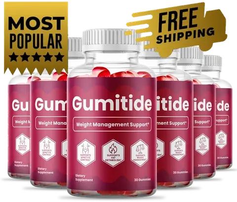 Gumitide 6 Bottle Pack - Most Popular Weight Management Support